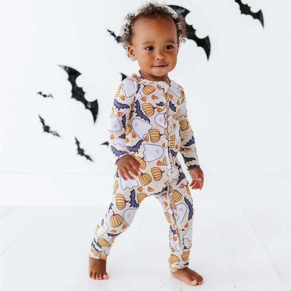 Bums & Roses Hide and Ghost Seek Footless Romper